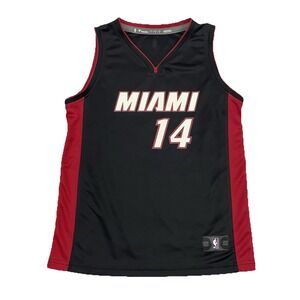 Fanatics Tyler Herro Miami Heat Basketball Jersey Away #14 Black Youth Large NBA
